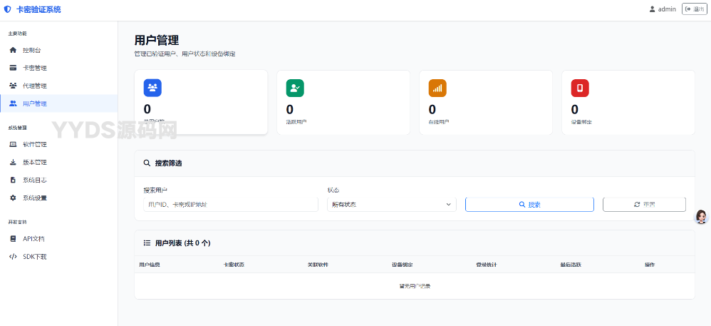 开源一个用AI写的网络验证系统